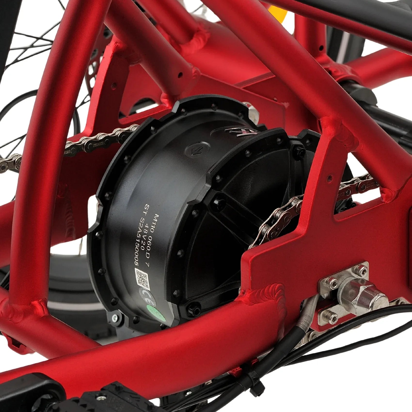 48V 500W Rear Drive Motor with Reverse shown fitted on a Ridewave electric trike