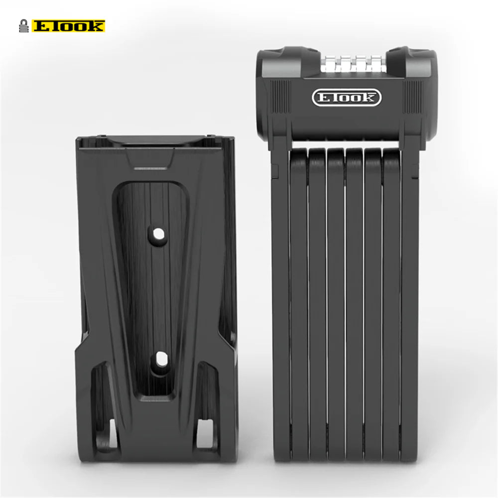 ETook ET590C folding combination lock for electric bikes