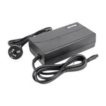 48V ebike charger connector and cable detail for safe battery charging