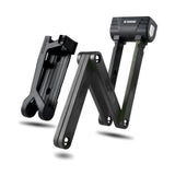 Etoook ET490L folding lock unfolded, showing hardened steel segments