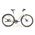 Side view of the Ridewave Glide Road ebike showing the slim road bike geometry