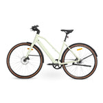 Side view of the Ridewave Glide Road ebike showing the slim road bike geometry