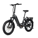 #color_graphite Miniwave folding ebike in graphite designed for urban commuting