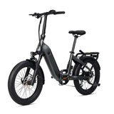 #color_graphite Miniwave folding ebike in graphite designed for urban commuting