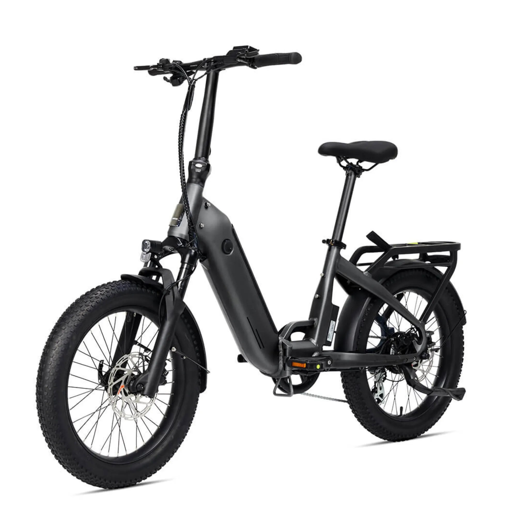 #color_graphite Miniwave folding ebike in graphite designed for urban commuting