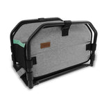 Ridewave rear rack bike pet carrier compatible with electric bikes
