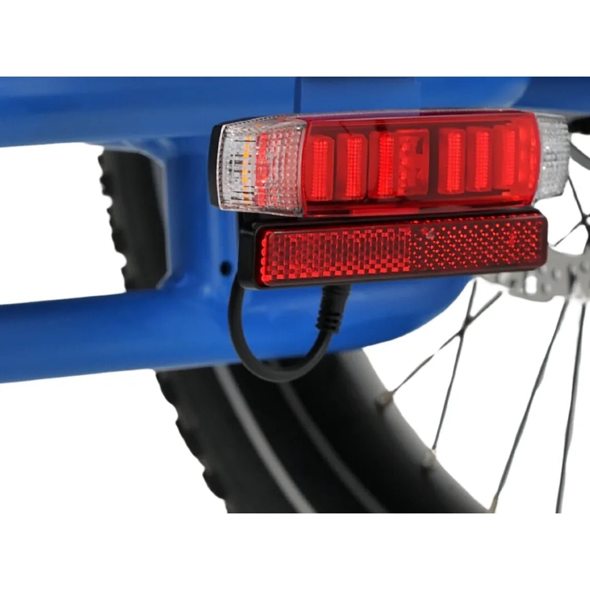Rear Brake Light with Indicators shown fitted on a Ridewave electric trike